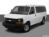 2013 Chevrolet Express 2500 Passenger Front angle view photo